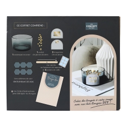 COFFRET DIY BOUGIE PIERRE A FAIRE SOI MEME
