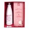 COFFRET BOUTEILLE ISOTHERME 50CL PARFAITE GIRL POWER