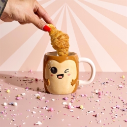 MUG PERSONNAGE RELIEF KAWAII TARTINE