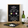 CADRE COLLECTEUR BOUCHON EN LIEGE BISTROT