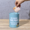 TIRELIRE XXL NE S'OUVRE QUE POUR MON VOAGE DE REVE