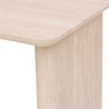 Table bar Anaya effet travertin