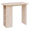Table bar Anaya effet travertin
