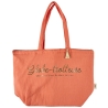 TOTE BAG GAZE DE COTON 58X20X38CM GLOBE TROTTEUSE