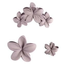 PINCES A CHEVEUX X3 ROSE