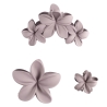 PINCES A CHEVEUX X3 ROSE