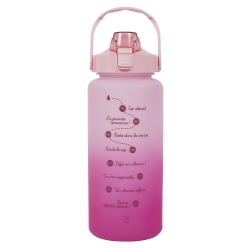 BOUTEILLE MOTIVATION 2L ROSE