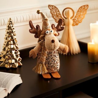 Renne à skis déco 30 cm