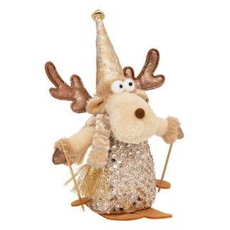 Renne à skis déco 30 cm