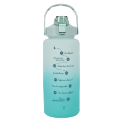 BOUTEILLE MOTIVATION 2L BLEU