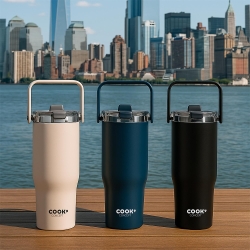 MUG DE TRANSPORT NEW YORK UNI 90CL BEIGE