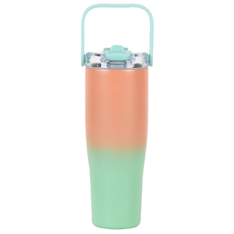 MUG DE TRANSPORT NEW YORK TIE AND DYE 90CL ORANGE