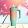 MUG DE TRANSPORT MIAMI TIE AND DYE 1,2L VERT