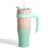 MUG DE TRANSPORT MIAMI TIE AND DYE 1,2L VERT