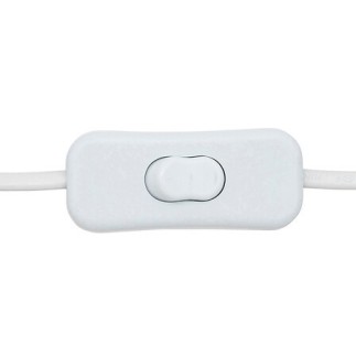 Lampe bouclette Toxey 22 cm blanc