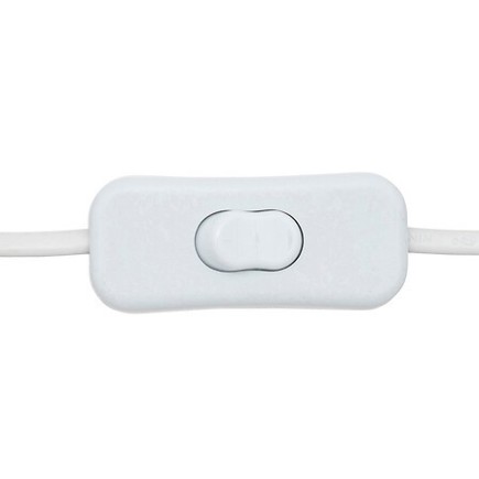 Lampe bouclette Toxey 22 cm blanc