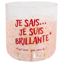 BOUGIE PARFUMEE LUMINEUSE NEON JE SAIS JE SUIS BRILLANTE GIRL POWER