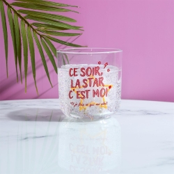 BOUGIE PARFUMEE LUMINEUSE NEON CE SOIR C'EST MOI LA STAR GIRL POWER