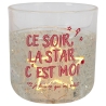 BOUGIE PARFUMEE LUMINEUSE NEON CE SOIR C'EST MOI LA STAR GIRL POWER