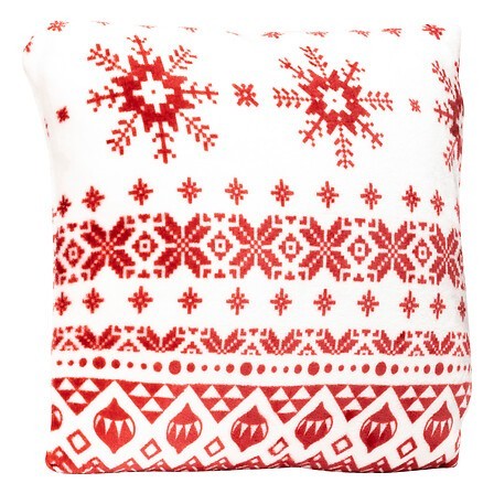 Coussin décor Noël scandinave