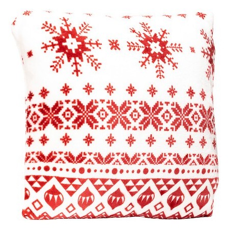 Coussin décor Noël scandinave