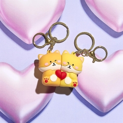 PORTE CLES CALIN DUO KAWAII SHIBA