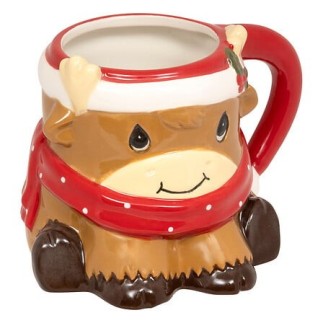 Mug forme renne de Noël 35 cl