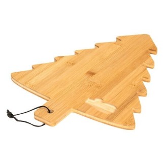 Set plateau fromage bambou sapin