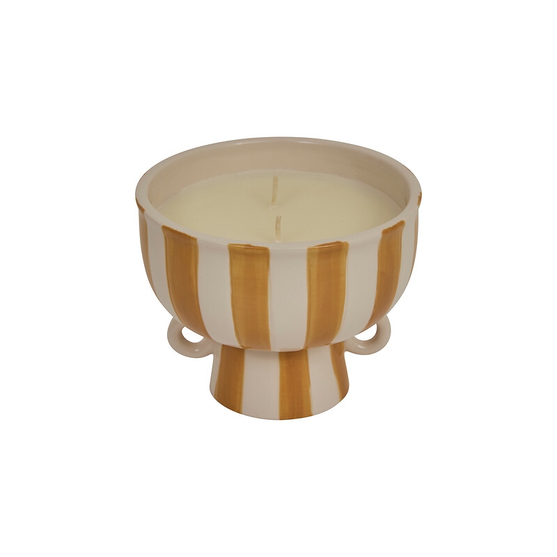 Bougie parfumée Chéri 310 g pot céramique jaune