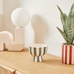 Bougie parfumée Chéri 310 g pot céramique vert