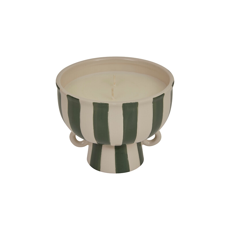 Bougie parfumée Chéri 310 g pot céramique vert