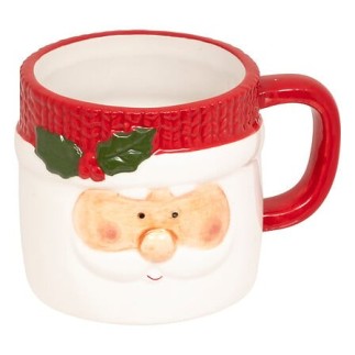 Set de 2 mugs empilables Père Noël