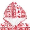 Plaid sweat adulte décor Noël scandinave
