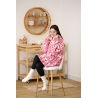 Plaid sweat adulte décor Noël scandinave