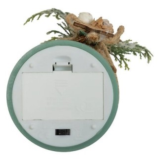 Bougie LED déco branche vert