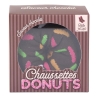 CHAUSSETTE DELISOCKS DESSERT DONUTS MARRON