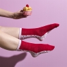 CHAUSSETTE DELISOCKS DESSERT CUPCAKE ROSE