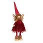 Fée LED debout 48cm rouge