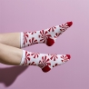 CHAUSSETTES X2 DELISOCKS BONBON SPIRALE