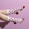 CHAUSSETTES X2 DELISOCKS BONBON SPIRALE