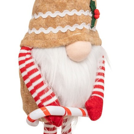 Gnome pain d'épice debout 50 cm