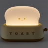 LAMPE VIEILLEUSE TOAST KAWAII BEIGE