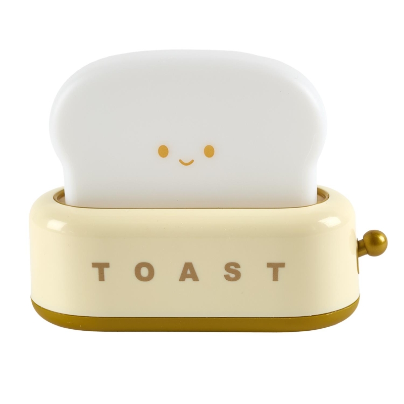 LAMPE VIEILLEUSE TOAST KAWAII BEIGE