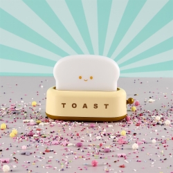 LAMPE VIEILLEUSE TOAST KAWAII BEIGE
