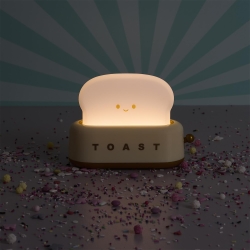 LAMPE VIEILLEUSE TOAST KAWAII ROSE