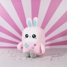 PELUCHE JEUX VIDEO 29CM KAWAII LAPIN ROSE