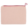 POCHETTE GAZE DE COTON BORDEL D'UNE FILLE GENIALE GIRL POWER 20X15CM