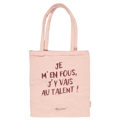 TOTE BAG GAZE DE COTON JE...