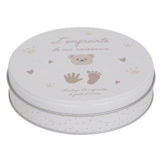 Coffret naissance empreinte et ours