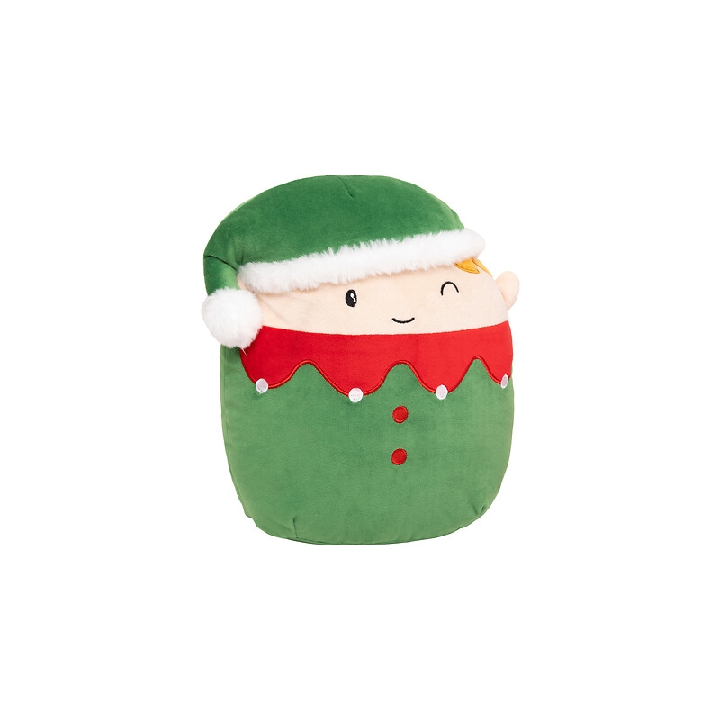 Peluche lutin Squishy haut 35 cm vert